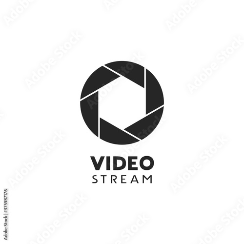 Creative design of video stream symbol