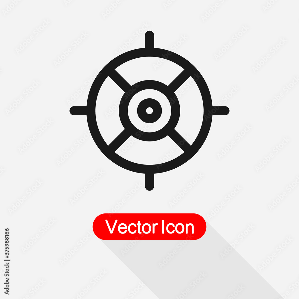 Target Vector Icon Target Icon, Sniper Sign Vector Illustration Eps10 Target Vector Icon Target Icon, Sniper Sign Vector Illustration Eps10