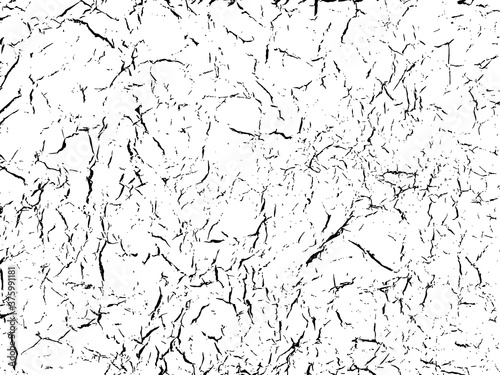 A black and white abstract vector texture made using scans of creased and scrunched tissue paper. The vector file has a background fill layer and a texture layer to enable rapid color scheme changes.
