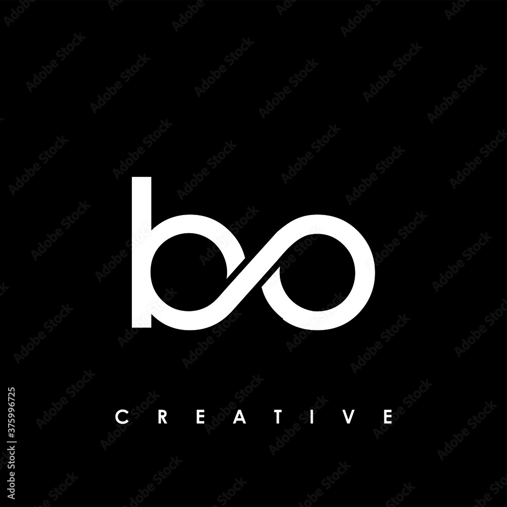 bo Letter Initial Logo Design Template Vector Illustration bo Letter Initial Logo Design Template Vector Illustration