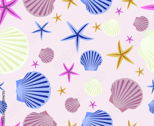 Beach Shells Pattern