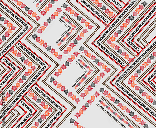 Abstract Ethnic Pattern
