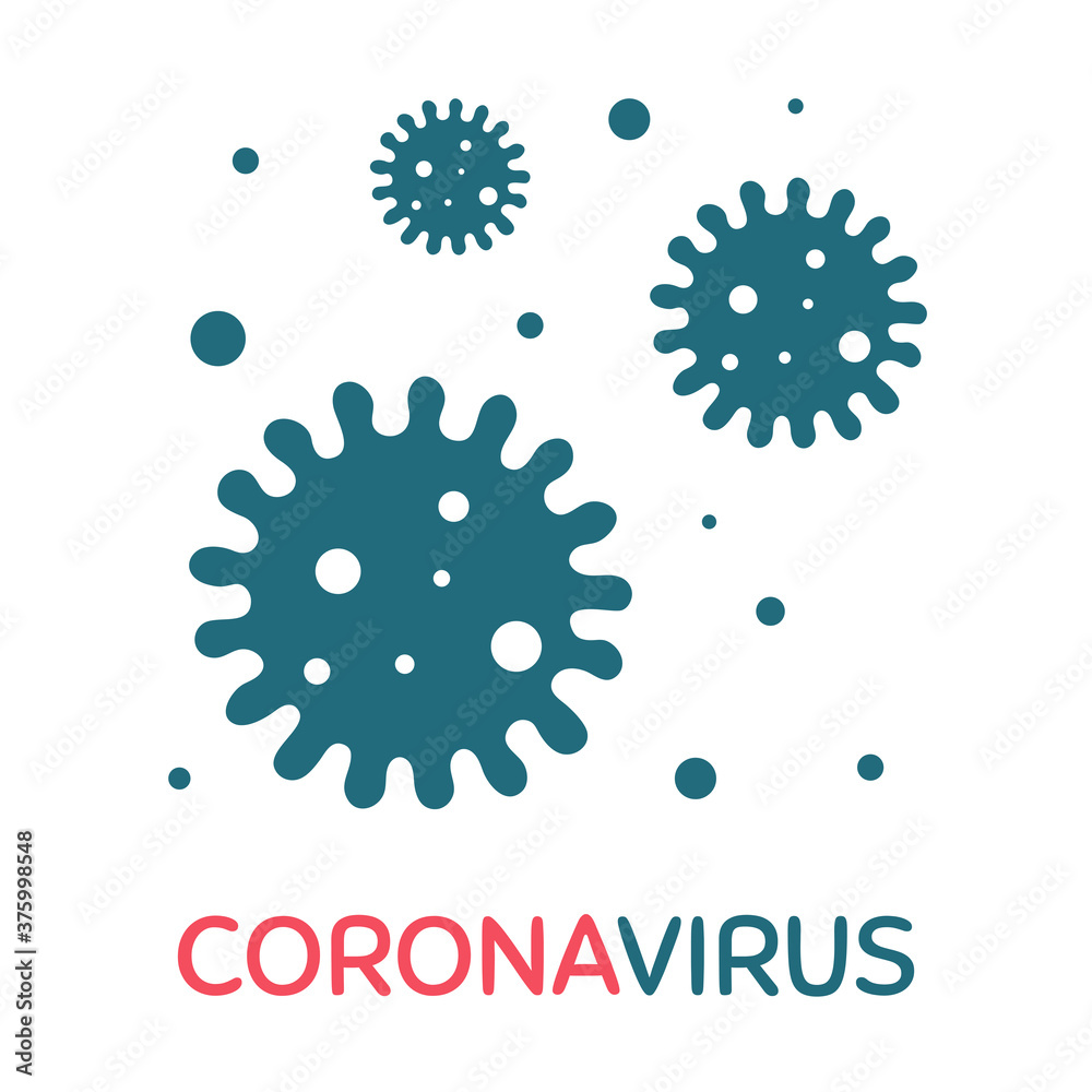 Vector coronavirus that develops strains to spread disease to sick people. isolate on white background. Vector coronavirus that develops strains to spread disease to sick people. isolate on white background.