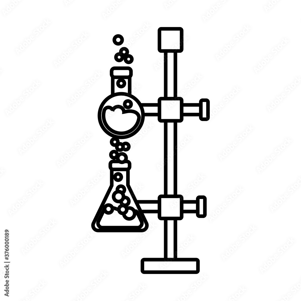 medical tubes tests flasks laboratory line icons medical tubes tests flasks laboratory line icons