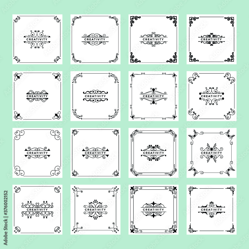 Pack Of Flourishes Card Template 