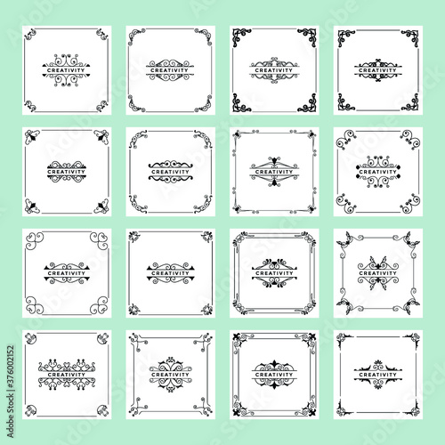 Pack Of Flourishes Card Template 