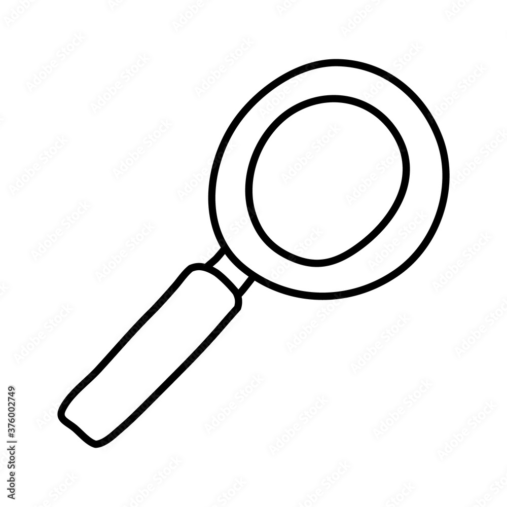 search magnifying glass line style icon search magnifying glass line style icon