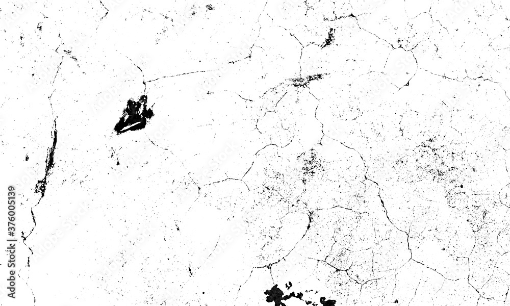 Grunge Texture of Black and White. Abstract Monochrome Background Pattern of Cracks, Chips, Scuffs. Distress Overlay Messy For Your Design or Wallpaper. Grunge Texture of Black and White. Abstract Monochrome Background Pattern of Cracks, Chips, Scuffs. Distress Overlay Messy For Your Design or Wallpaper.