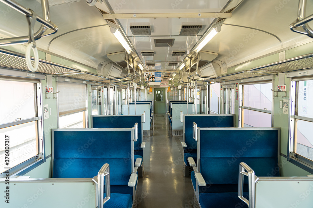 Fototapeta premium 115系の座席