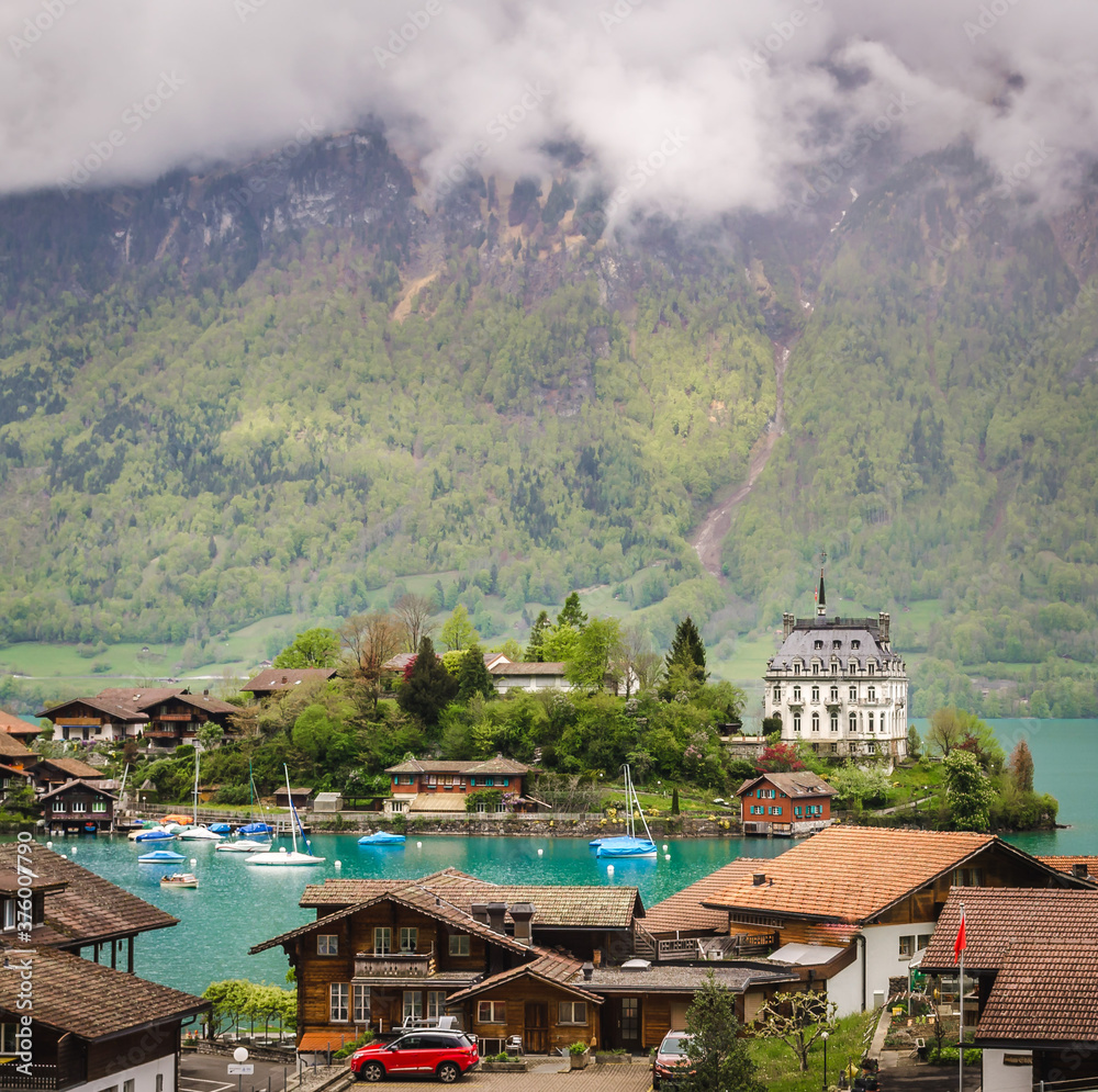 Switzerland landscape.