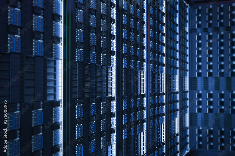 Server tower background Server tower background