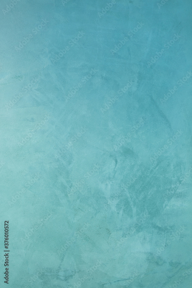 Turquoise microcement texture background Turquoise microcement texture background
