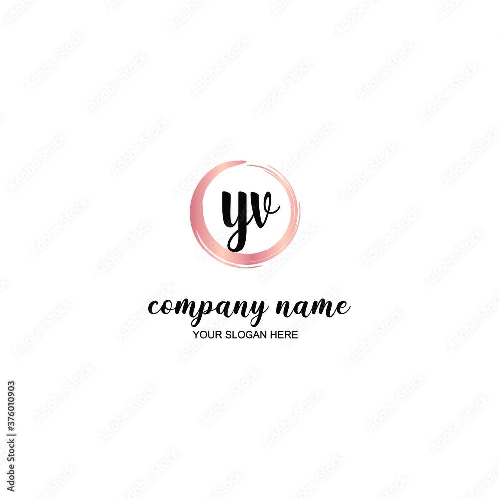 YV nitial handwriting logo template vector
YV nitial handwriting logo template vector