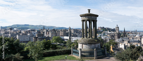 dugald stewart monument in edinburgh photo
