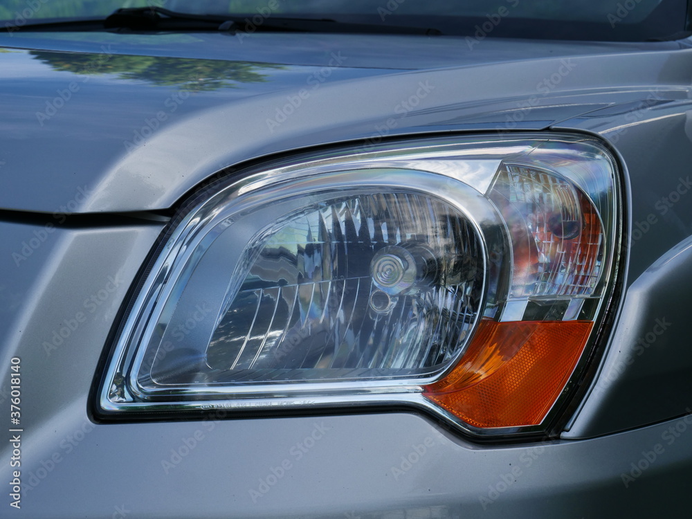 classic car headlight