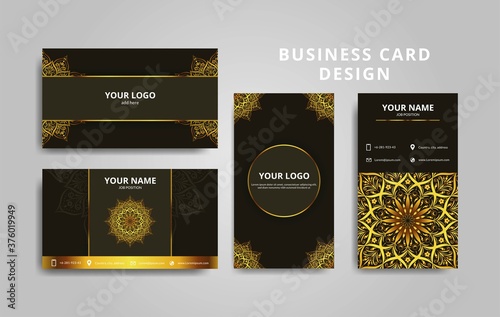 simple minimal business card design