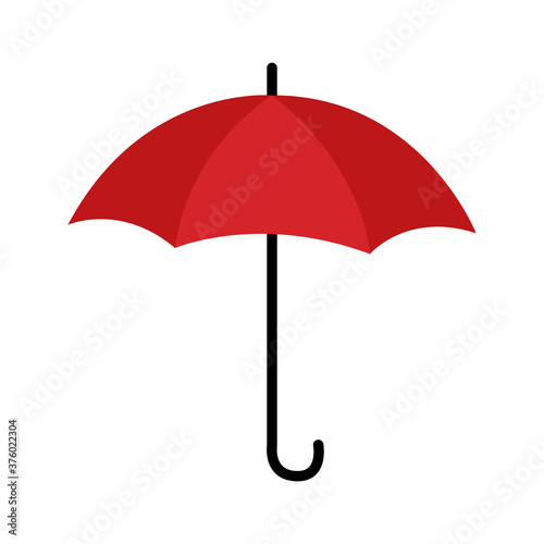 umbrella protection accessory isolated icon