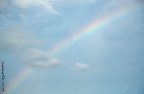 空にかかる美しい虹 © Noriaki