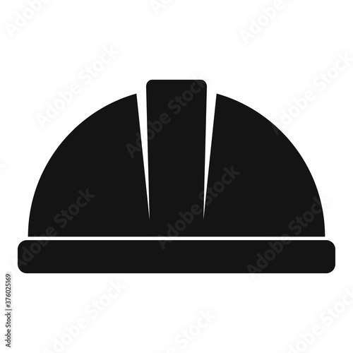 Tiler helmet icon. Simple illustration of tiler helmet vector icon for web design isolated on white background