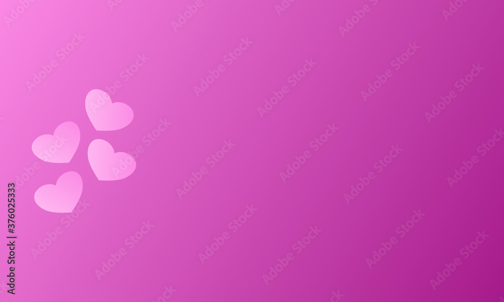 Abstract pink background with object love Abstract pink background with object love