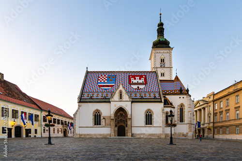 St Mark's Church in Zagreb, Croatia