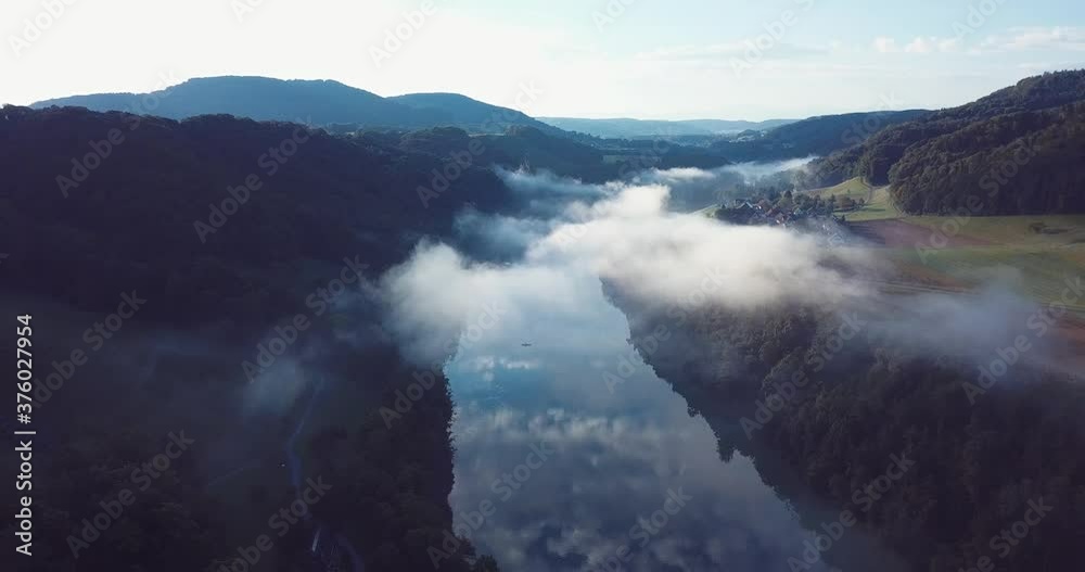 vue sur la Rhin - Suisse