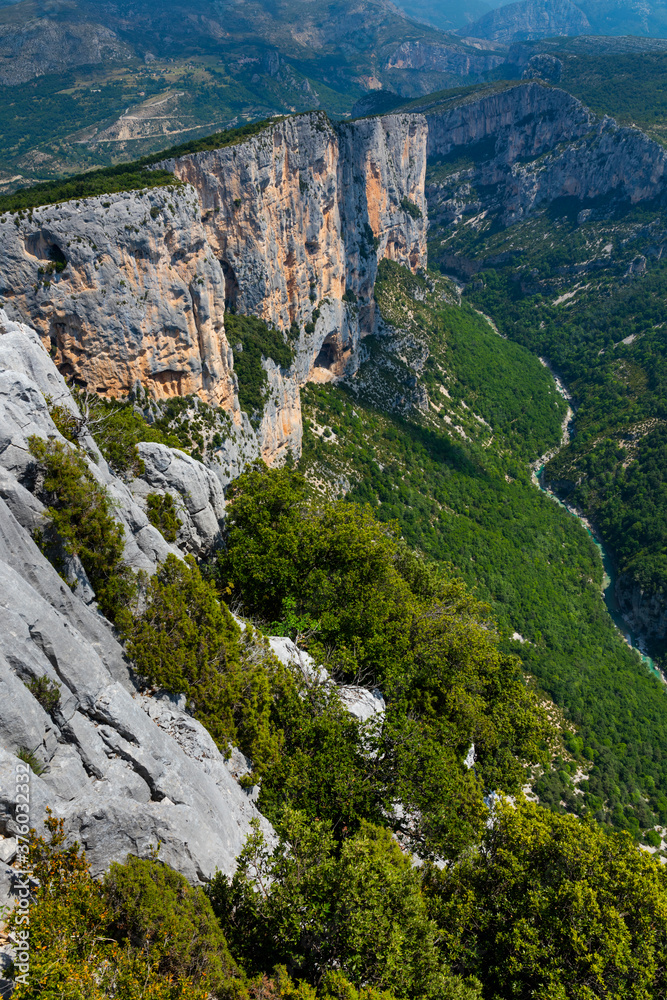 Obraz premium Gorges du Verdon Natural Park, Alpes Haute Provence, France, Europe