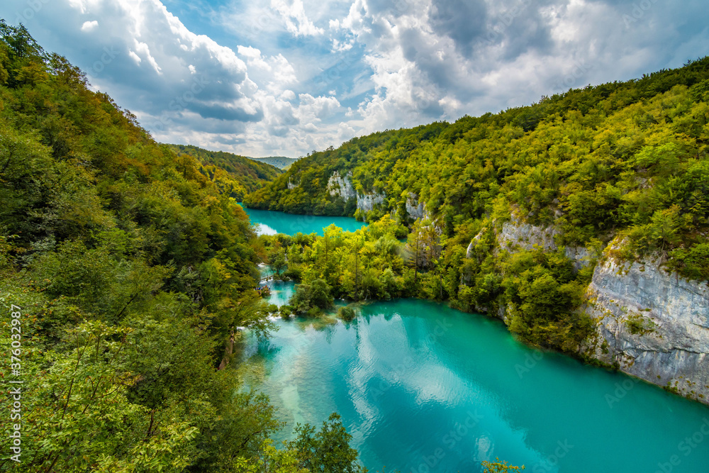Plitvice National Park in Croatia.
