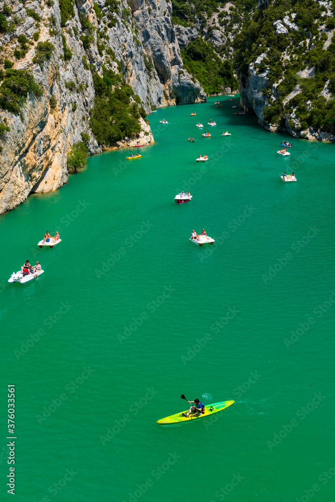 Sainte Croix Lake, Gorges du Verdon Natural Park, Alpes Haute Provence, France, Europe