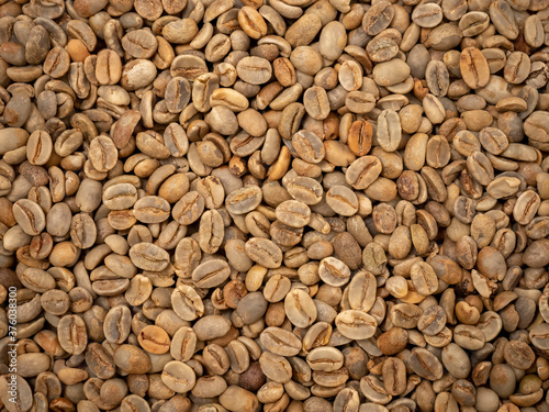 raw not roasted coffee beans from africa 