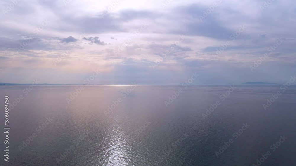 Aerial panoramic drone view of mediterranean sea of Sardinia, Italy Aerial panoramic drone view of mediterranean sea of Sardinia, Italy