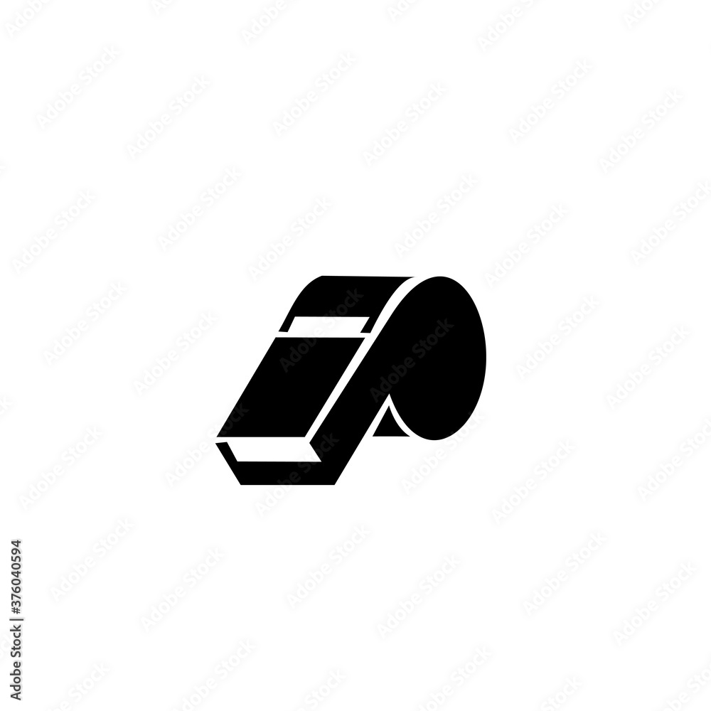 Whistle icon.Creative Whistle icon ui, ux, apps, software and infographics. Emblem design on white background Whistle icon.Creative Whistle icon ui, ux, apps, software and infographics. Emblem design on white background