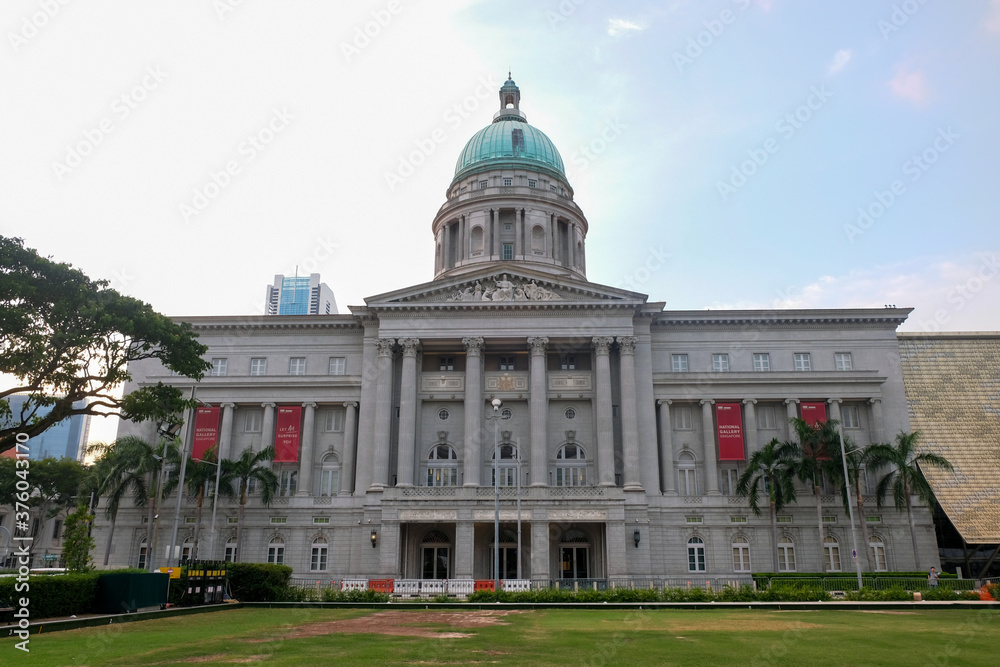 National gallery in Singapore.