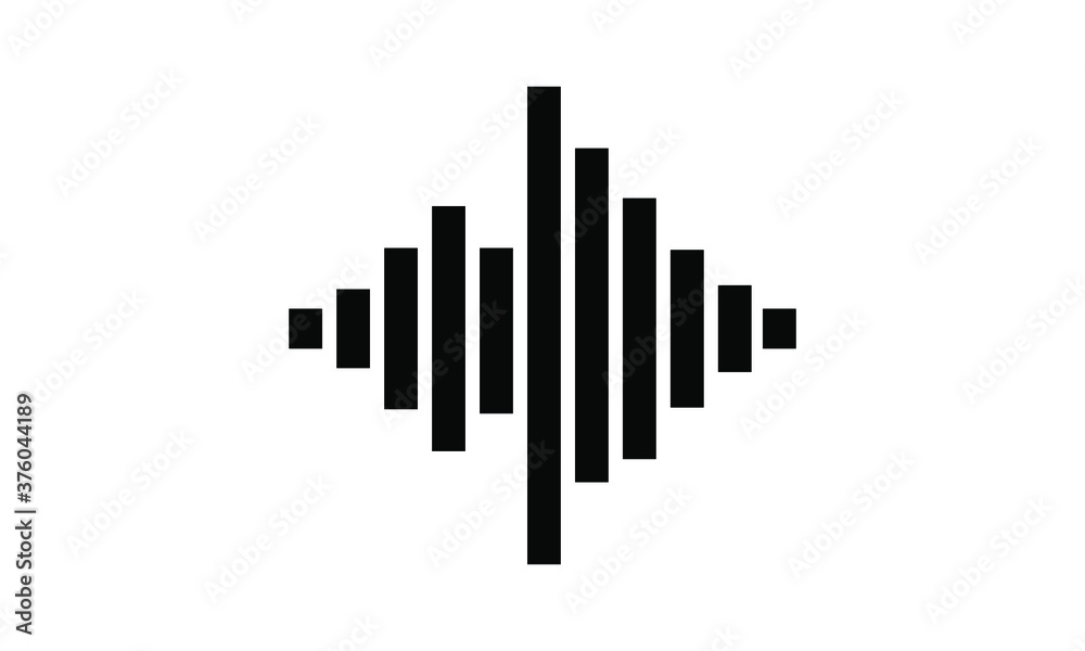 Radio sound wave, the amplitude of the burst RF transmission of information, sound, vector Radio sound wave, the amplitude of the burst RF transmission of information, sound, vector