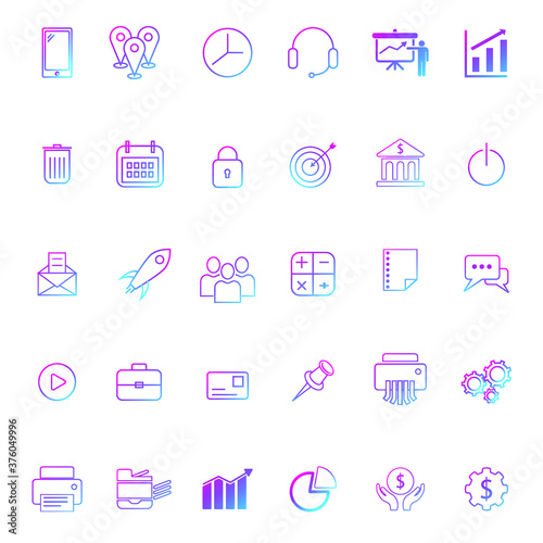 web icons set, Web internet icons