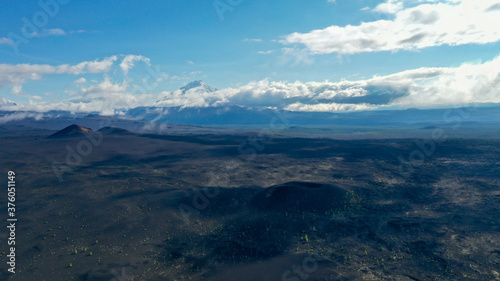 Tolbachik volcano lava conuses © Andrew