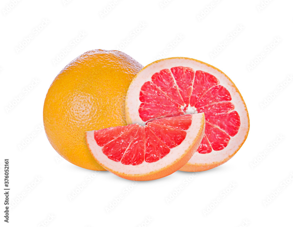 Grapefruit isolated on white background Grapefruit isolated on white background