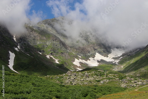 Mountain views in Alagna Valsesia.