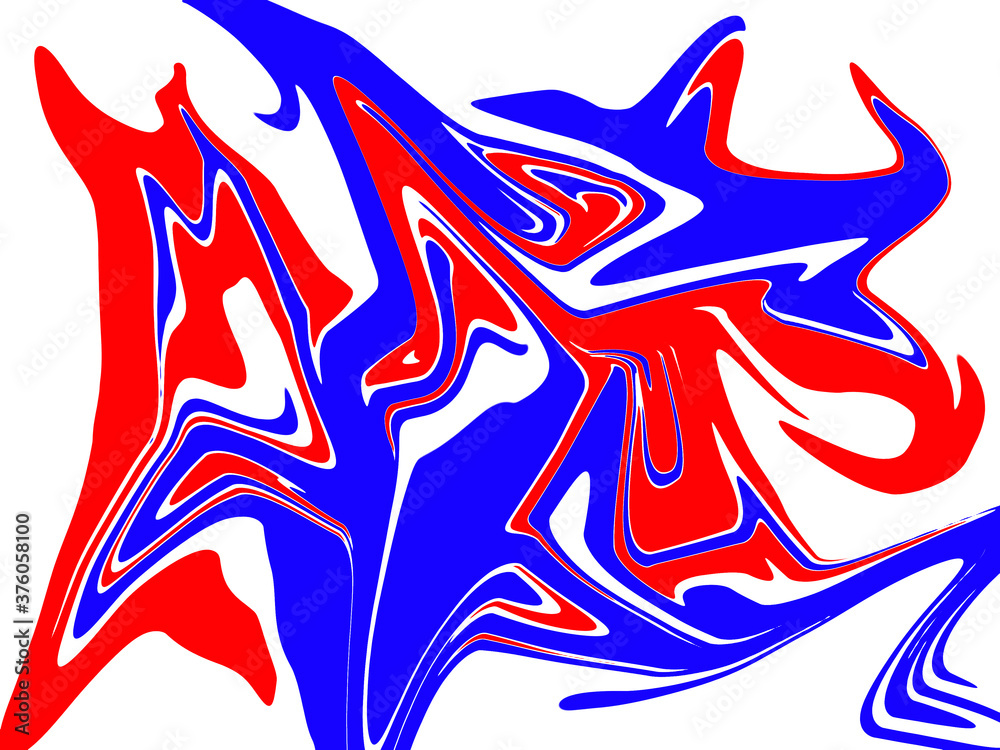 light blue and red abstract watercolor luxury pattern fluid liquid light color on white. light blue and red abstract watercolor luxury pattern fluid liquid light color on white.