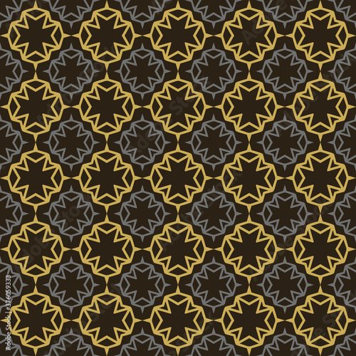 background Wallpaper texture seamless geometric pattern on black background for your design