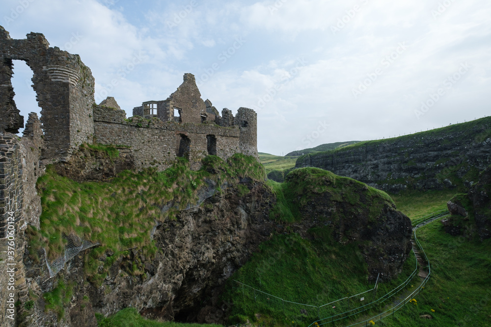 Dunluce Castle, Northern Ireland, UK