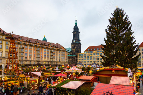 Dresden Christmas Market, Striezelmarkt. 