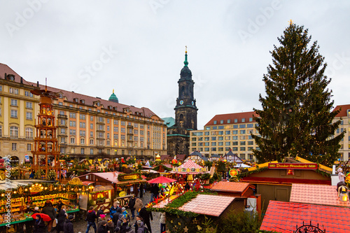 Dresden Christmas Market, Striezelmarkt. 