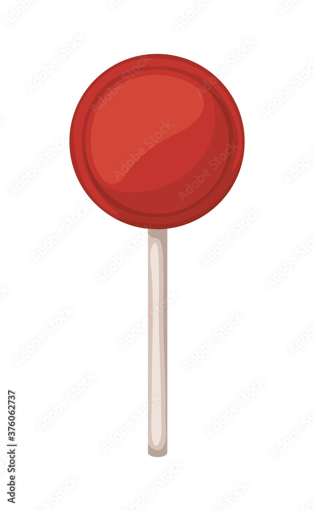 Isolated sweet candy vector design