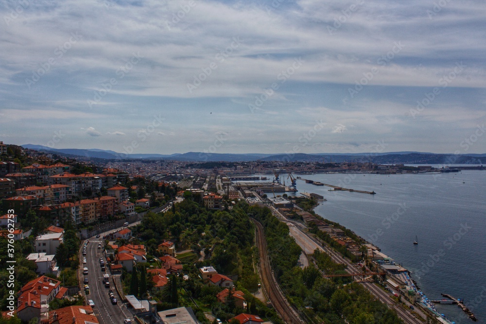 Obraz premium Trieste from Lighthouse 2