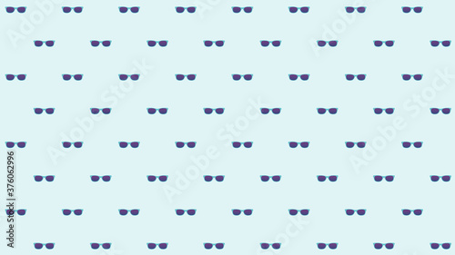 Seamless Sunglasses Pattern Background | Vector Wallpaper | Seamless Graphic Cover