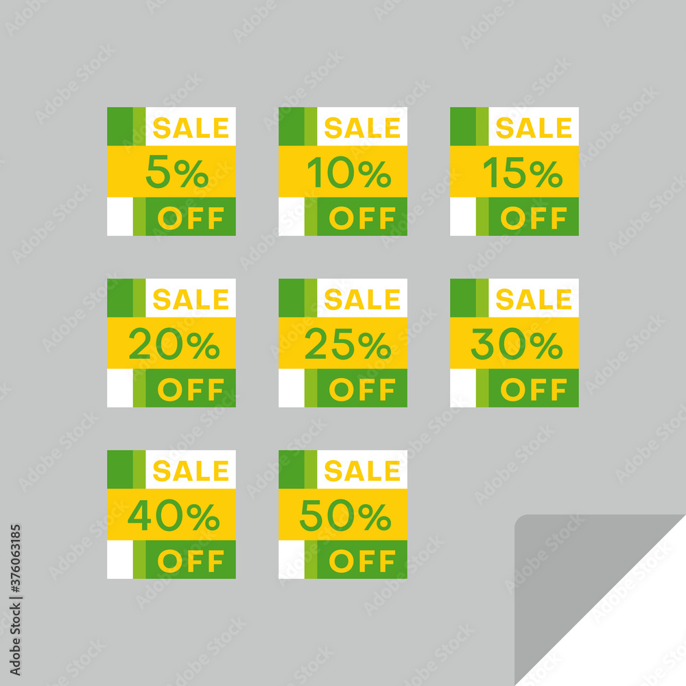 Set of rectangular discount labels. Timeless easy-to-read design. Set of rectangular discount labels. Timeless easy-to-read design.