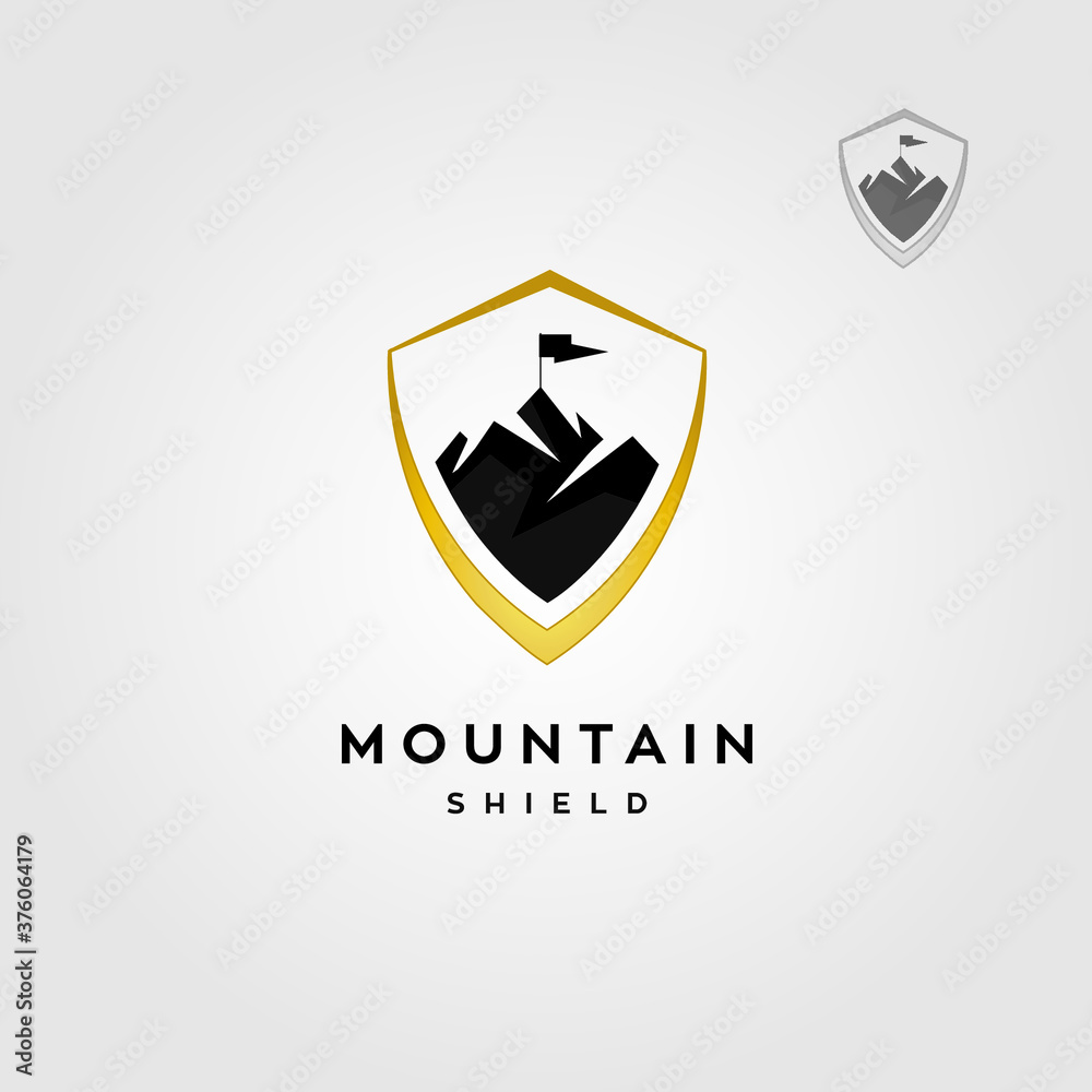 Mountain Shield Camping logo Mountain Shield Camping logo