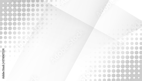 Wallpaper Mural abstract white and gray light gradient lines background. texture halftone dots design background. vector Illustration Torontodigital.ca
