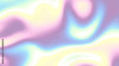 Abstract fractal pattern. Wavy blur background